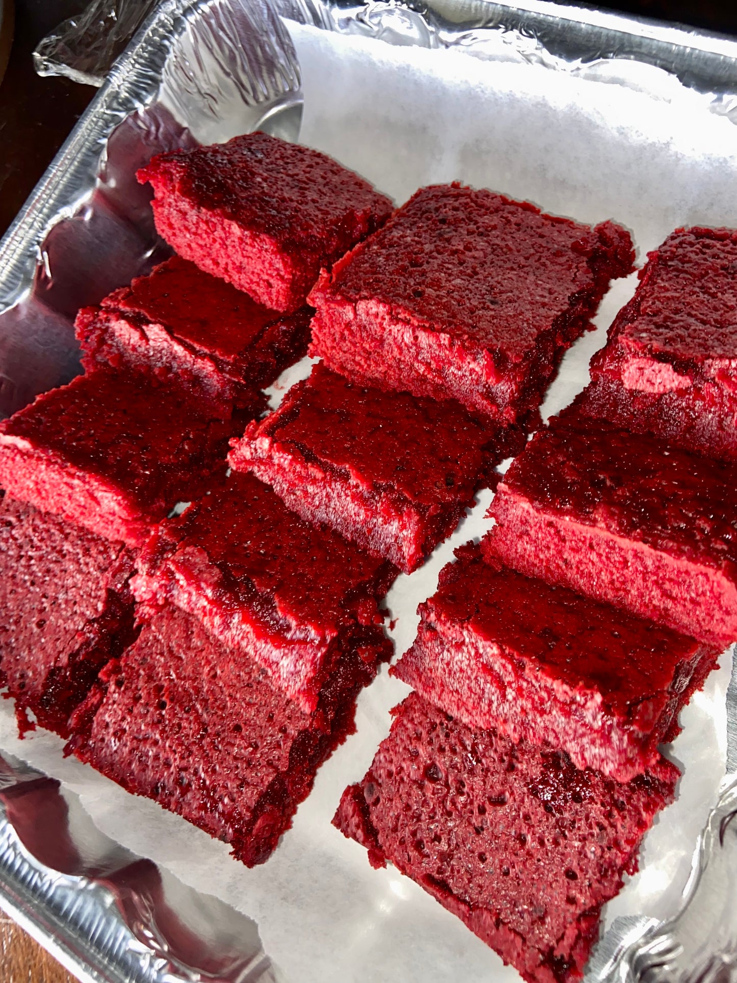 Red Velvet Brownies