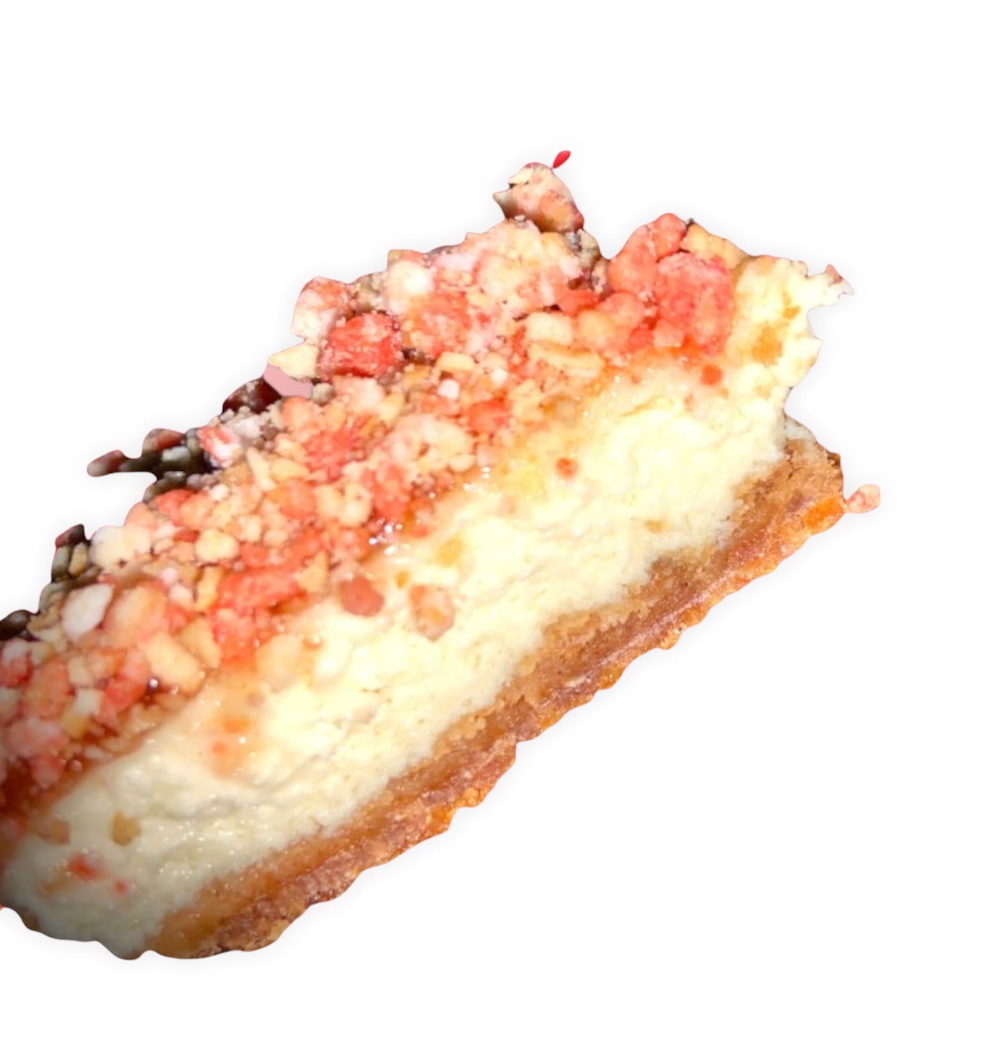 Strawberry Shortcake Cheesecake Bars