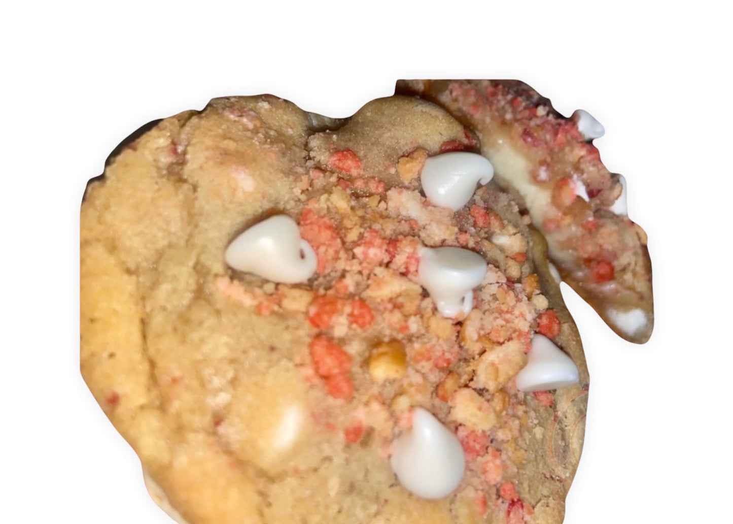 Strawberry Shortcake Cheesecake Cookies