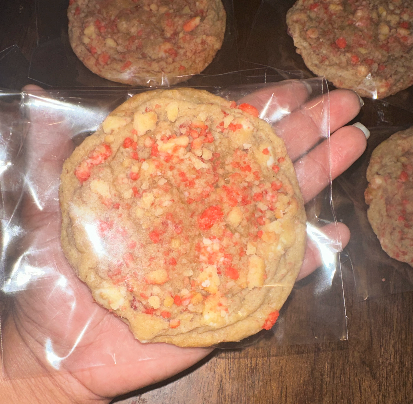 Strawberry Shortcake Cookies