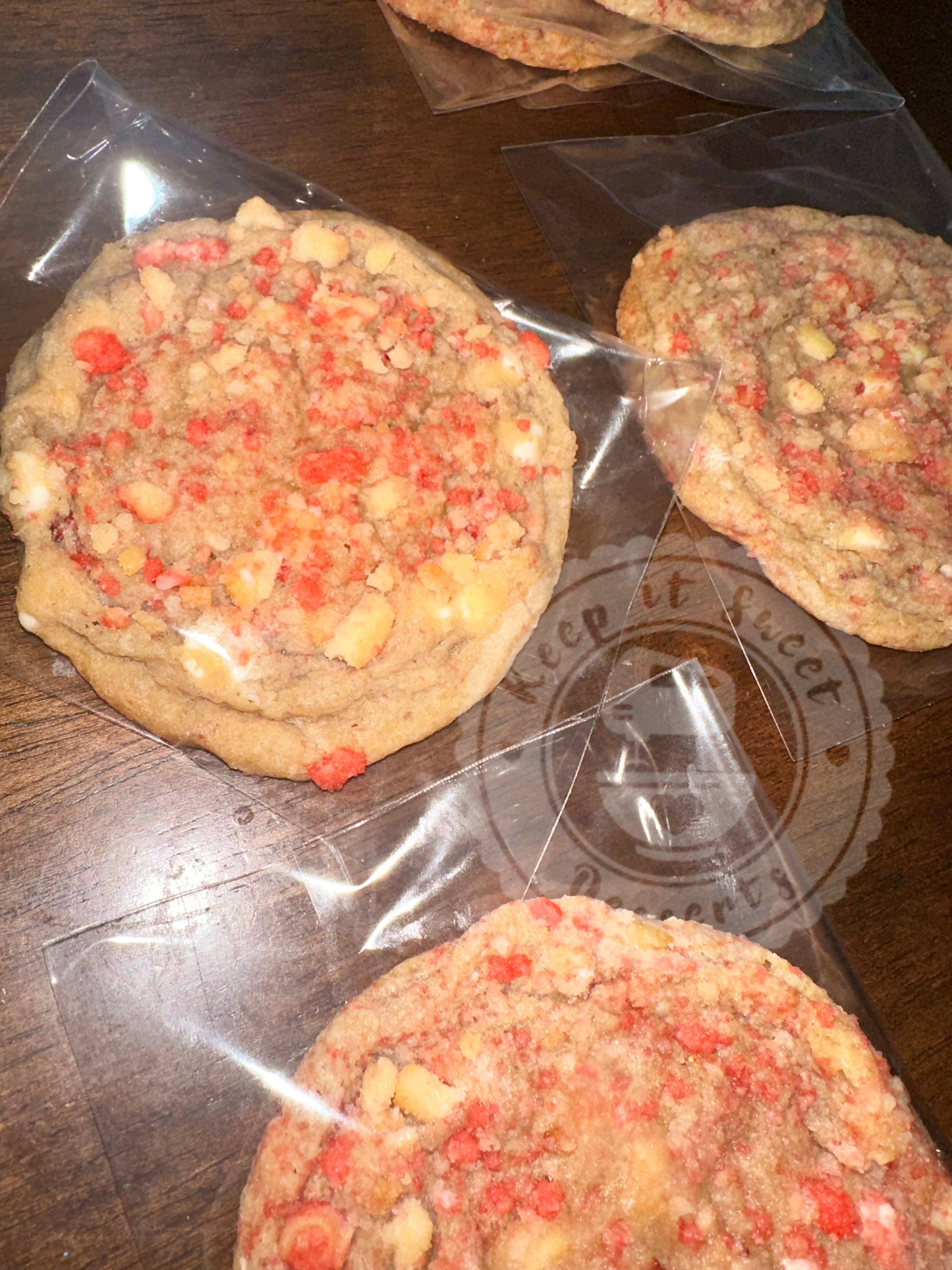 Strawberry Shortcake Cookies