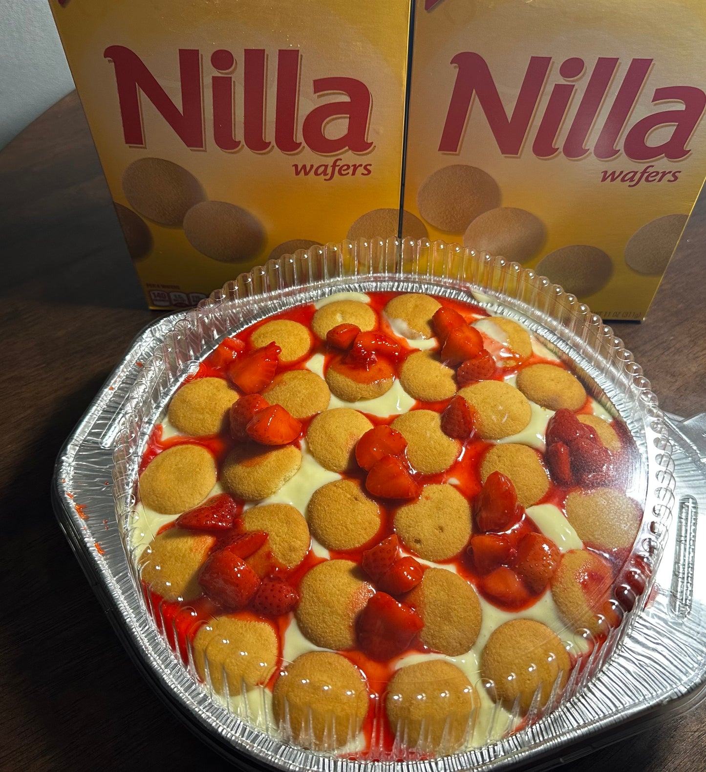 Strawberry Banana Pudding