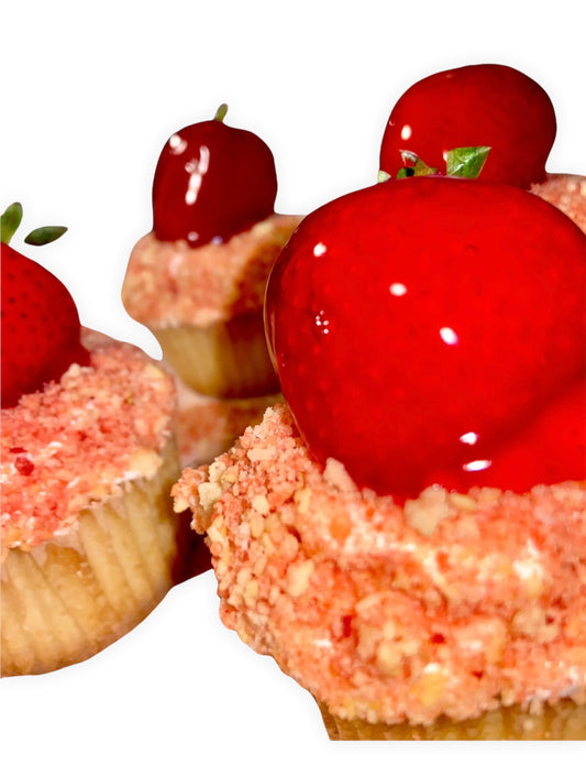 Strawberry Shortcake Cupcakes